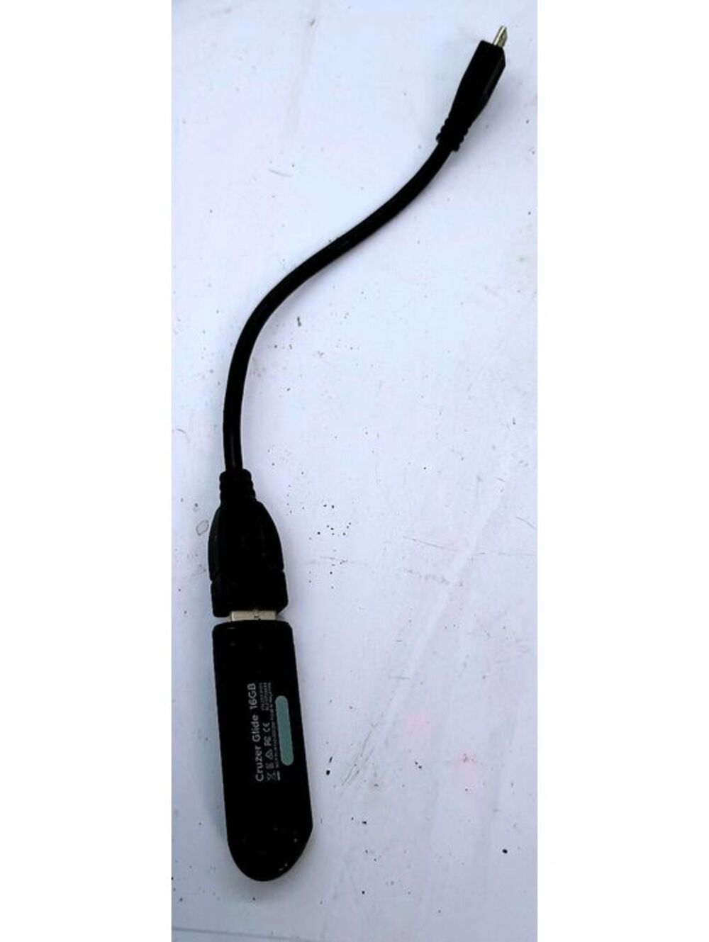 SanDisk Cruzer Glide 16GB USB Flash Drive with Micro-USB OTG Cable – Tested